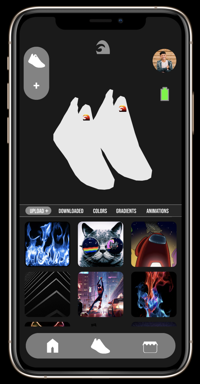 Alphawave Rider App Screen 1